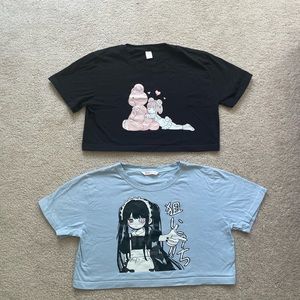 Crop top size M and size S